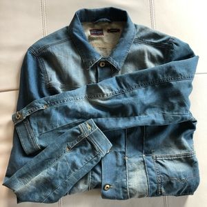 Men’s Diesel Denim+sweatpant Jacket